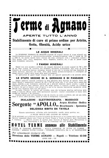 Rivista di idrologia, climatologia e terapia fisica periodico mensile dell'Associazione medica italiana di idrologia, climatologia e terapia fisica