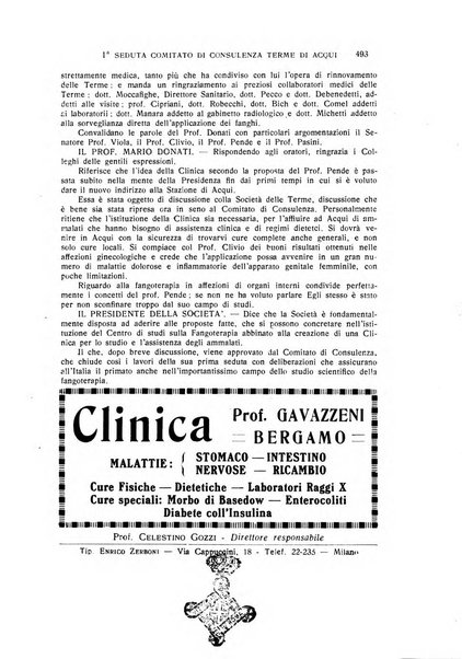 Rivista di idrologia, climatologia e terapia fisica periodico mensile dell'Associazione medica italiana di idrologia, climatologia e terapia fisica