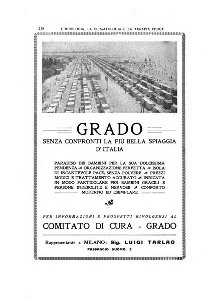 Rivista di idrologia, climatologia e terapia fisica periodico mensile dell'Associazione medica italiana di idrologia, climatologia e terapia fisica