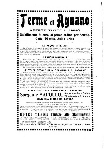 Rivista di idrologia, climatologia e terapia fisica periodico mensile dell'Associazione medica italiana di idrologia, climatologia e terapia fisica