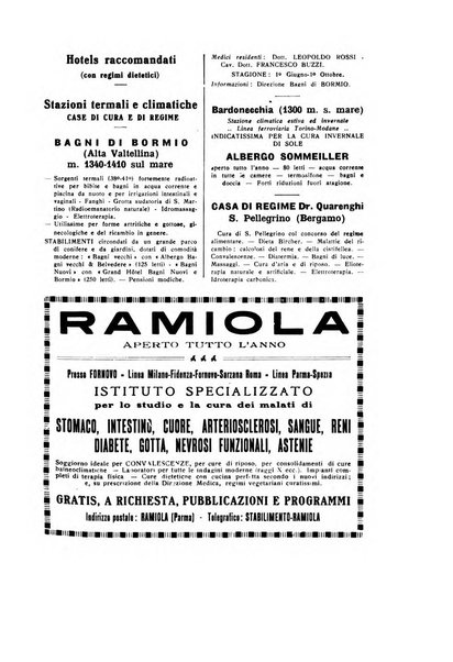 Rivista di idrologia, climatologia e terapia fisica periodico mensile dell'Associazione medica italiana di idrologia, climatologia e terapia fisica