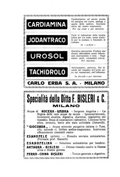 Rivista di idrologia, climatologia e terapia fisica periodico mensile dell'Associazione medica italiana di idrologia, climatologia e terapia fisica