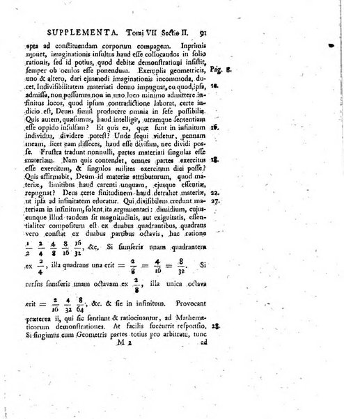 Ad nova acta eruditorum, quae Lipsiae publicantur, supplementa