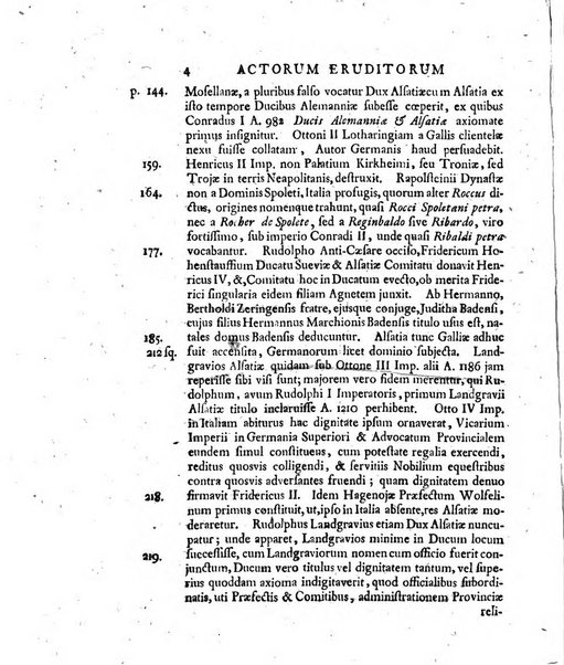 Actorum eruditorum quae Lipsiae publicantur supplementa