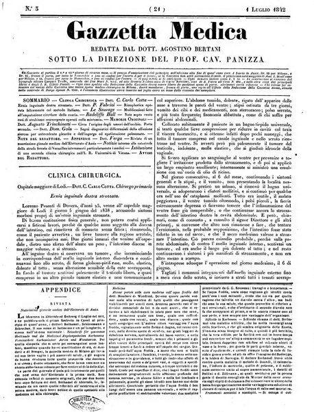 Gazzetta medica di Milano