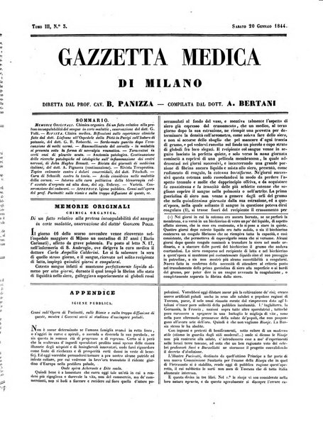 Gazzetta medica di Milano