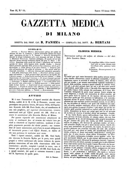 Gazzetta medica di Milano