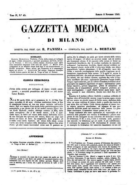 Gazzetta medica di Milano