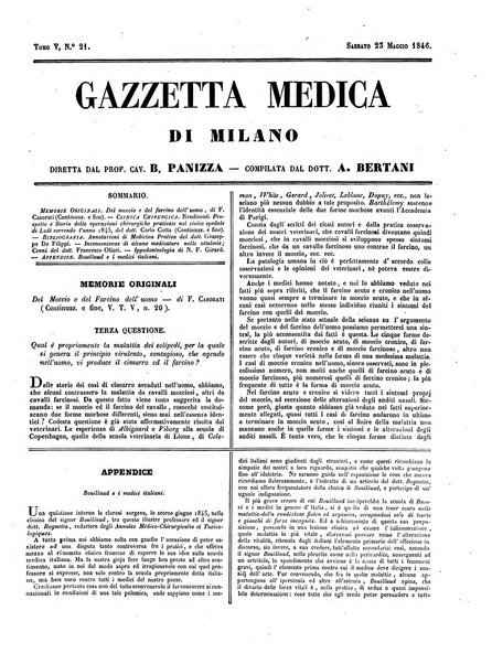 Gazzetta medica di Milano