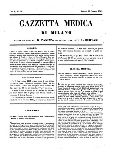 Gazzetta medica di Milano