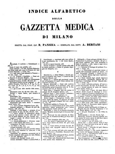 Gazzetta medica di Milano