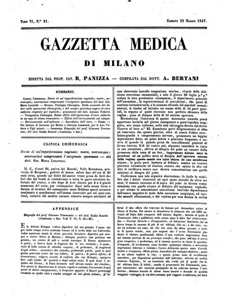 Gazzetta medica di Milano