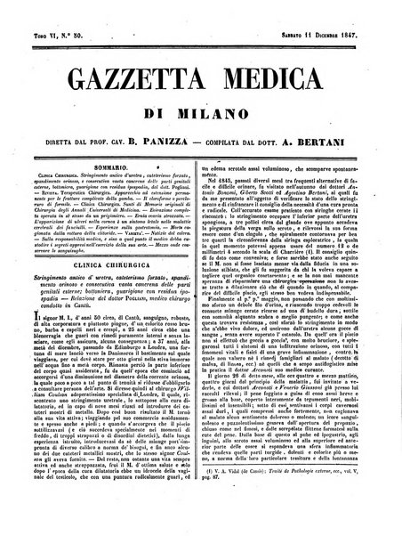 Gazzetta medica di Milano