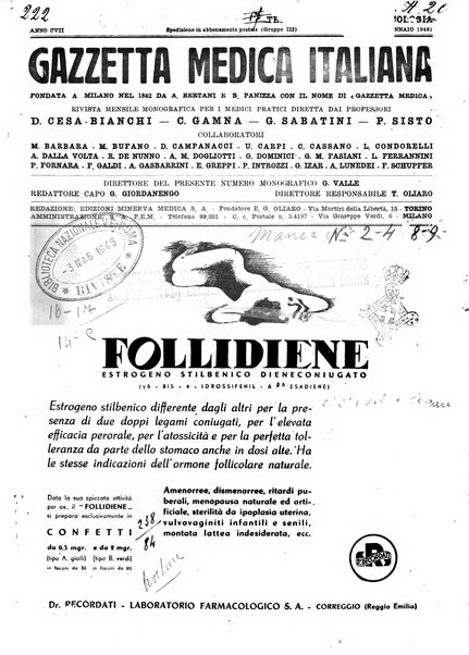 Gazzetta medica lombarda