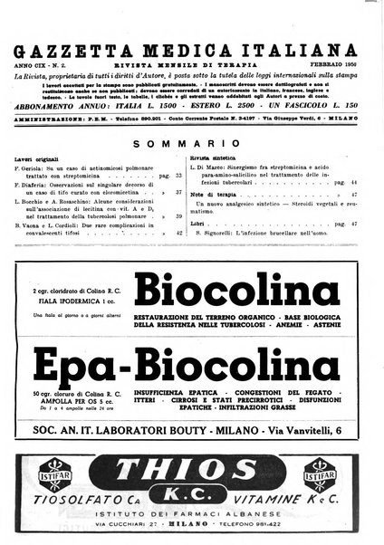 Gazzetta medica lombarda