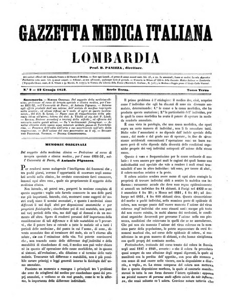 Gazzetta medica italiana Lombardia