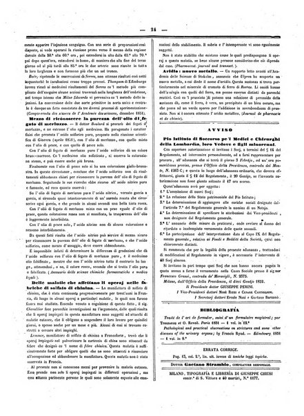 Gazzetta medica italiana Lombardia