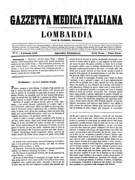 Gazzetta medica italiana Lombardia