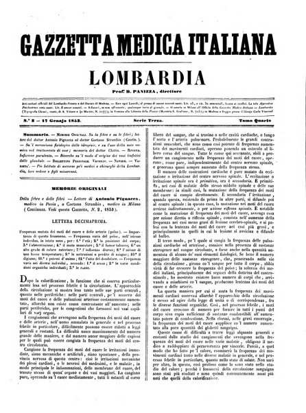 Gazzetta medica italiana Lombardia