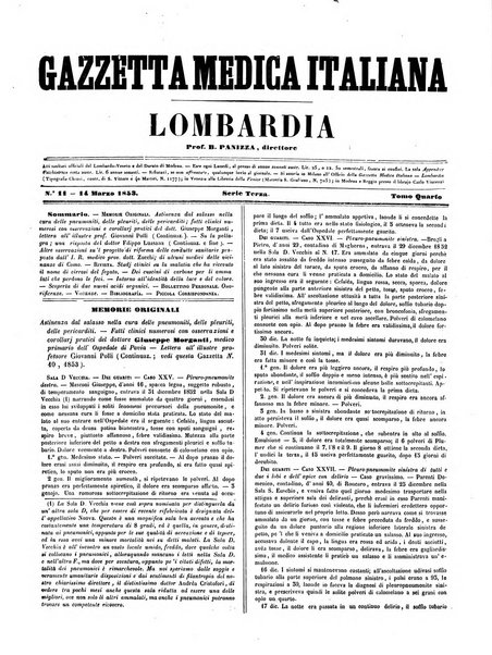 Gazzetta medica italiana Lombardia