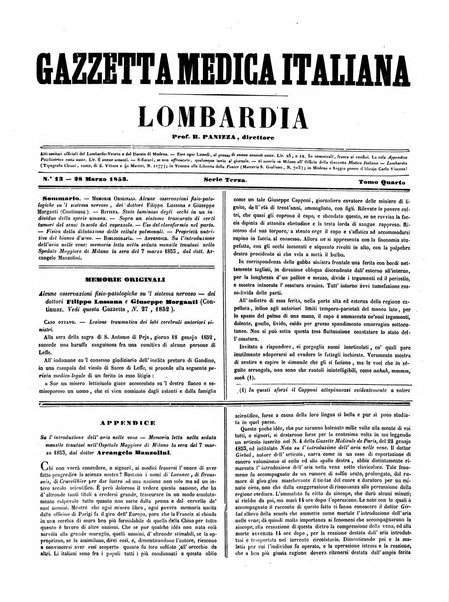 Gazzetta medica italiana Lombardia