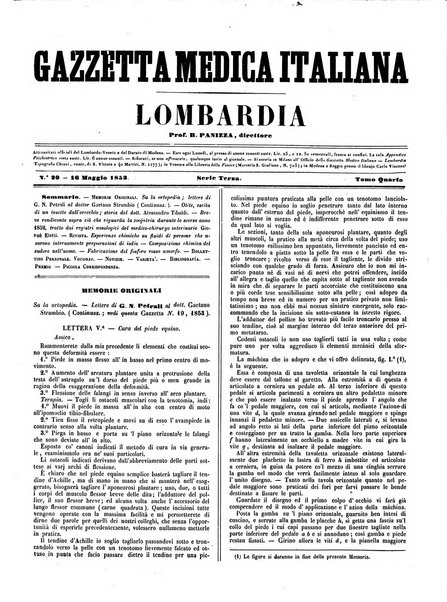 Gazzetta medica italiana Lombardia