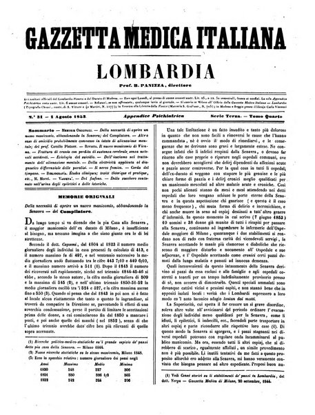 Gazzetta medica italiana Lombardia