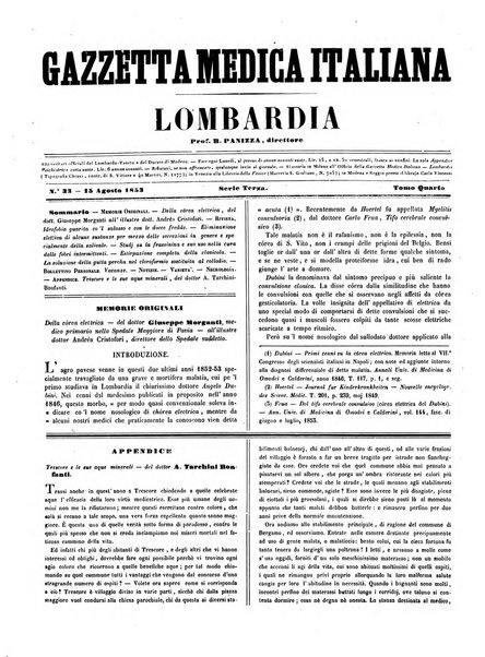 Gazzetta medica italiana Lombardia