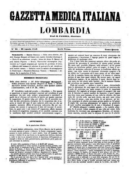 Gazzetta medica italiana Lombardia