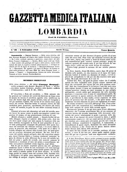 Gazzetta medica italiana Lombardia