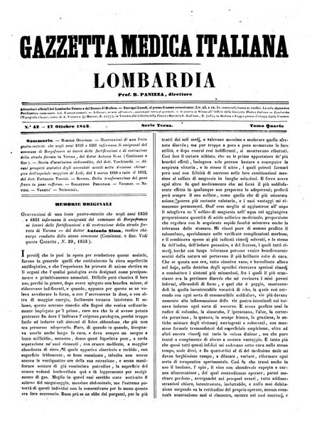 Gazzetta medica italiana Lombardia