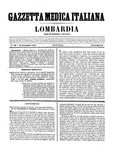 Gazzetta medica italiana Lombardia