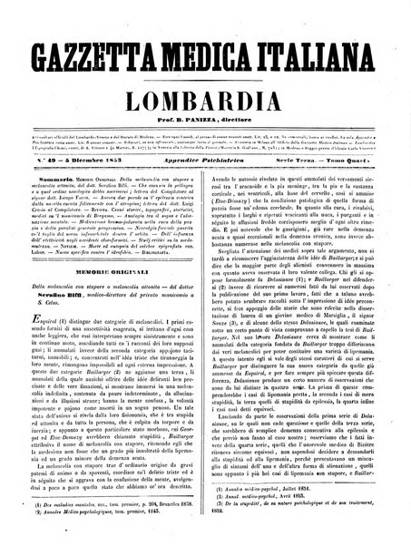 Gazzetta medica italiana Lombardia