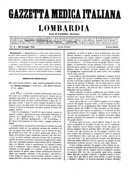 Gazzetta medica italiana Lombardia