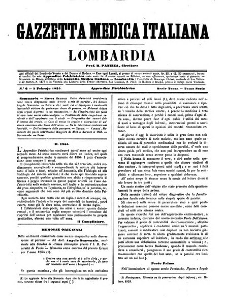 Gazzetta medica italiana Lombardia