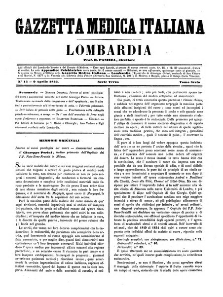 Gazzetta medica italiana Lombardia