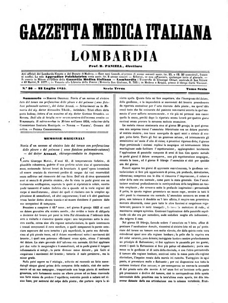 Gazzetta medica italiana Lombardia