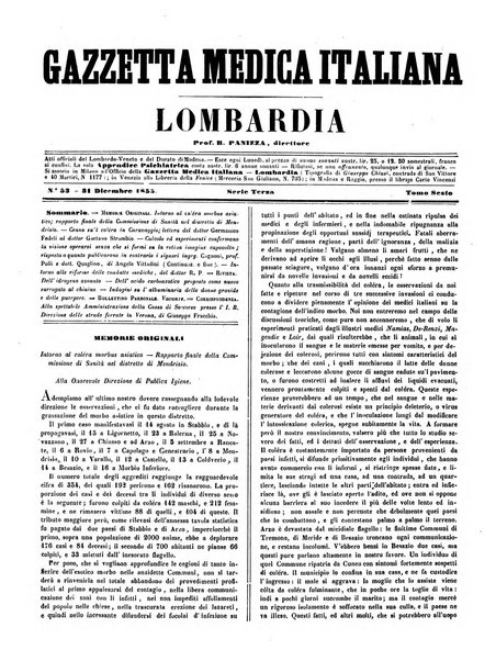 Gazzetta medica italiana Lombardia