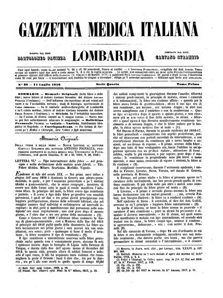 Gazzetta medica italiana Lombardia