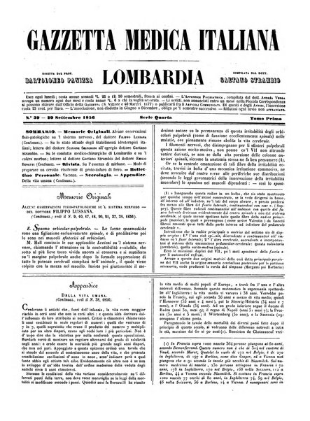 Gazzetta medica italiana Lombardia