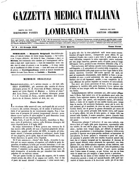 Gazzetta medica italiana Lombardia