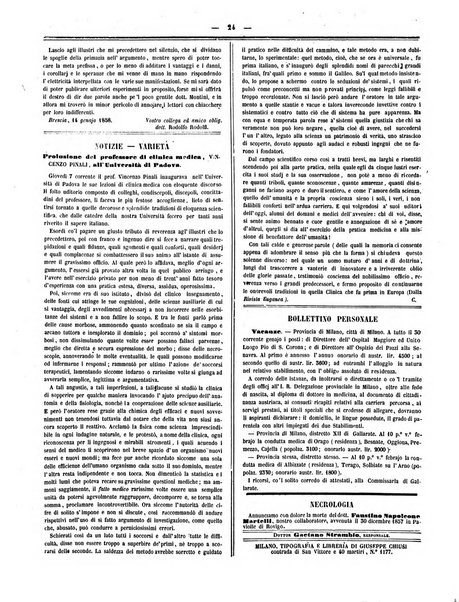 Gazzetta medica italiana Lombardia