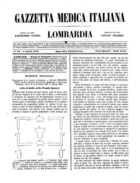 Gazzetta medica italiana Lombardia