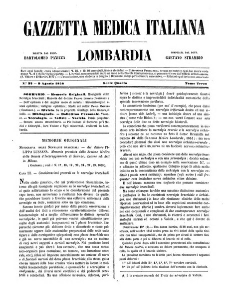 Gazzetta medica italiana Lombardia