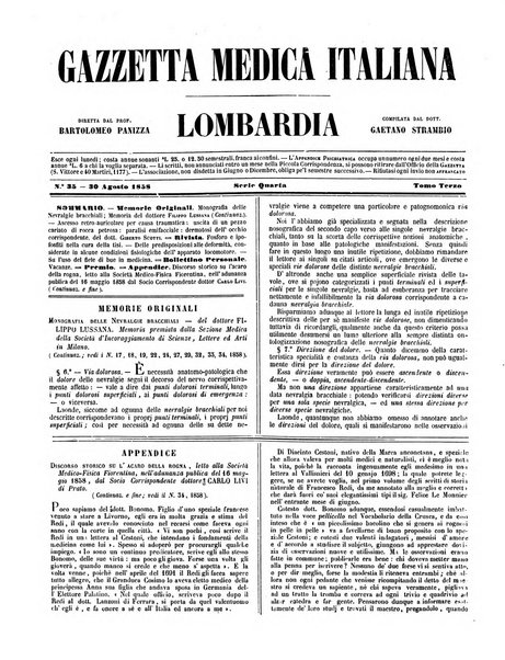 Gazzetta medica italiana Lombardia