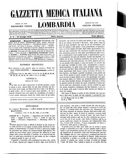 Gazzetta medica italiana Lombardia