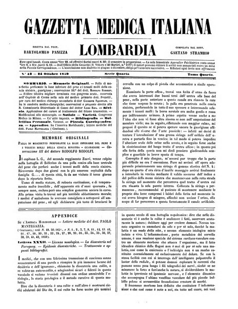 Gazzetta medica italiana Lombardia