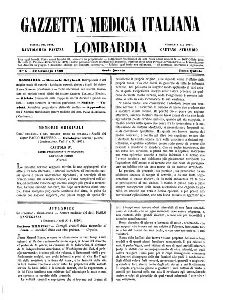 Gazzetta medica italiana Lombardia