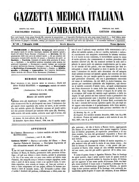 Gazzetta medica italiana Lombardia