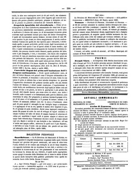 Gazzetta medica italiana Lombardia